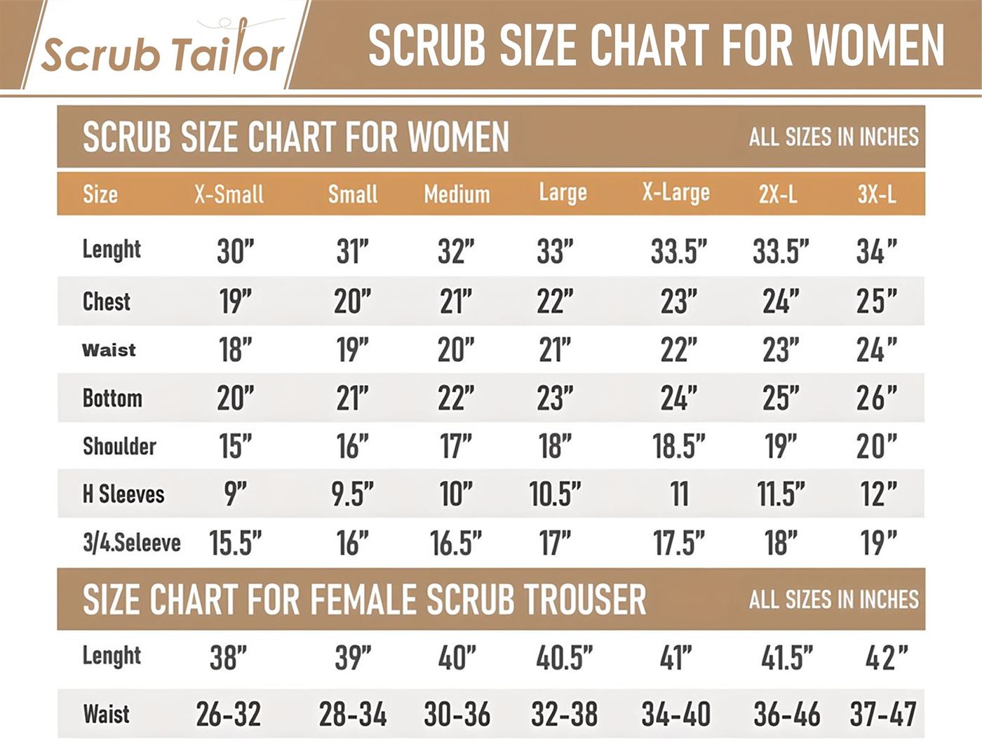 Women's Size Chart